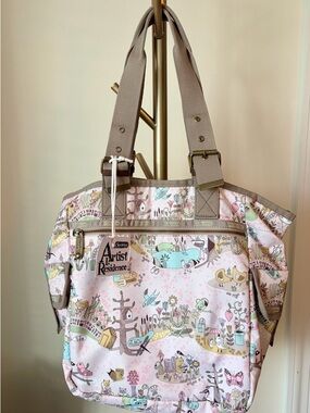 LeSportsac x Kate Sutton Garden Pals Tote Bag NWT